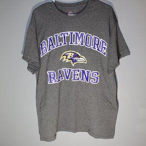 NFL Baltimore Ravens Large Grey Teeshirt